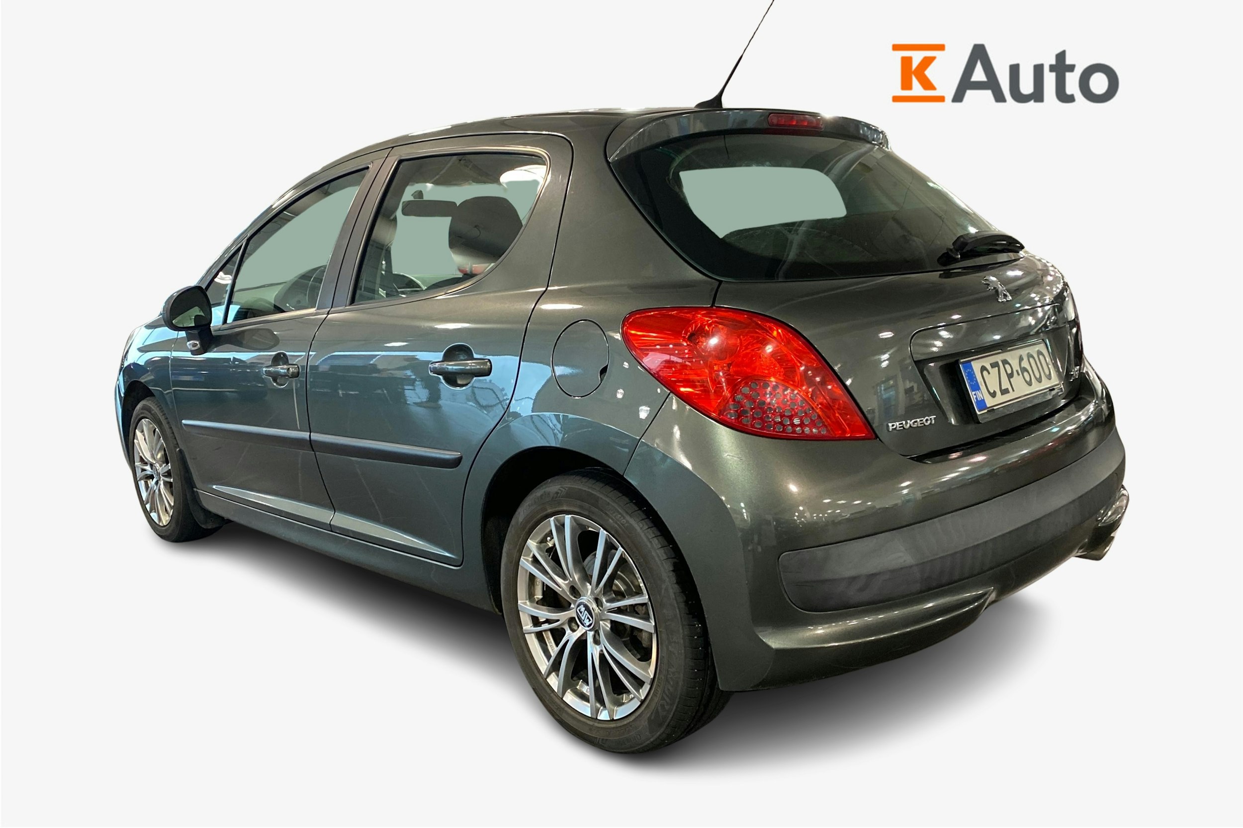 harmaa Peugeot 207 2007 kuva 2.