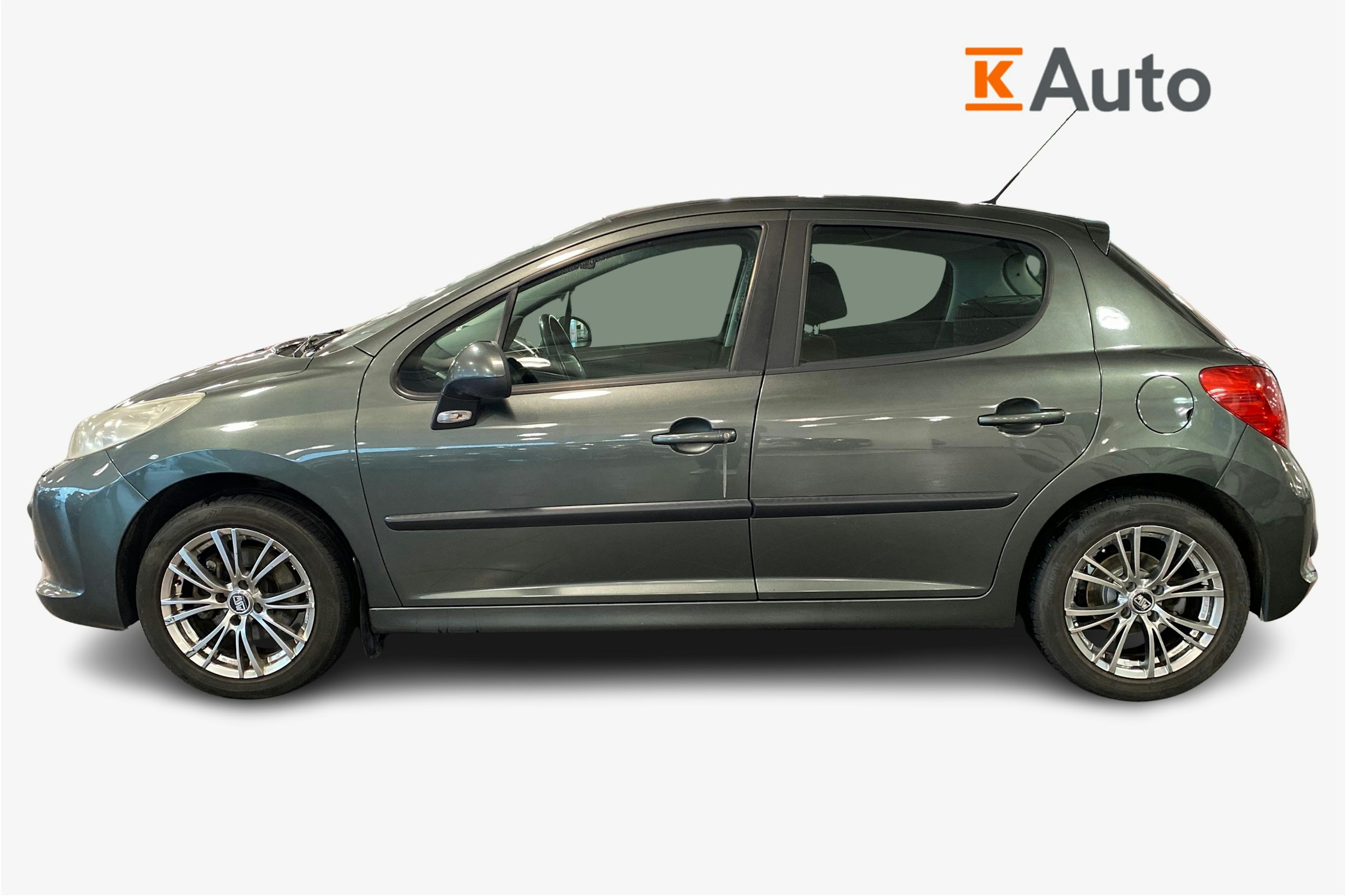 harmaa Peugeot 207 2007 kuva 6.