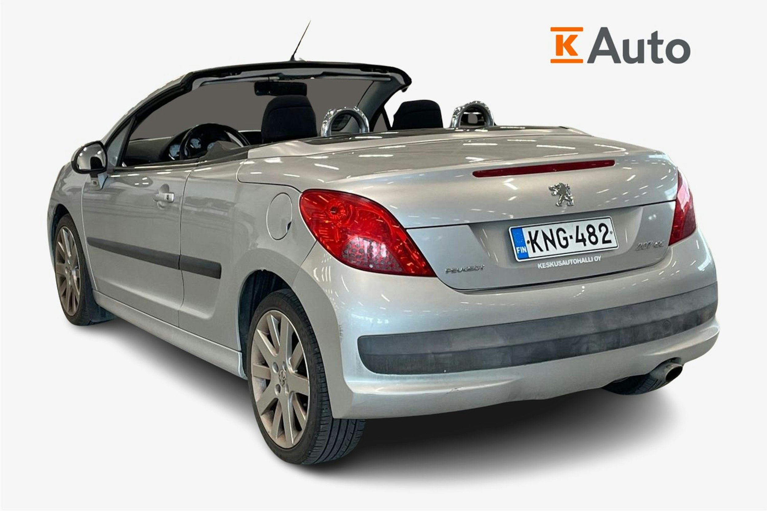 harmaa Peugeot 207 2007 kuva 2.