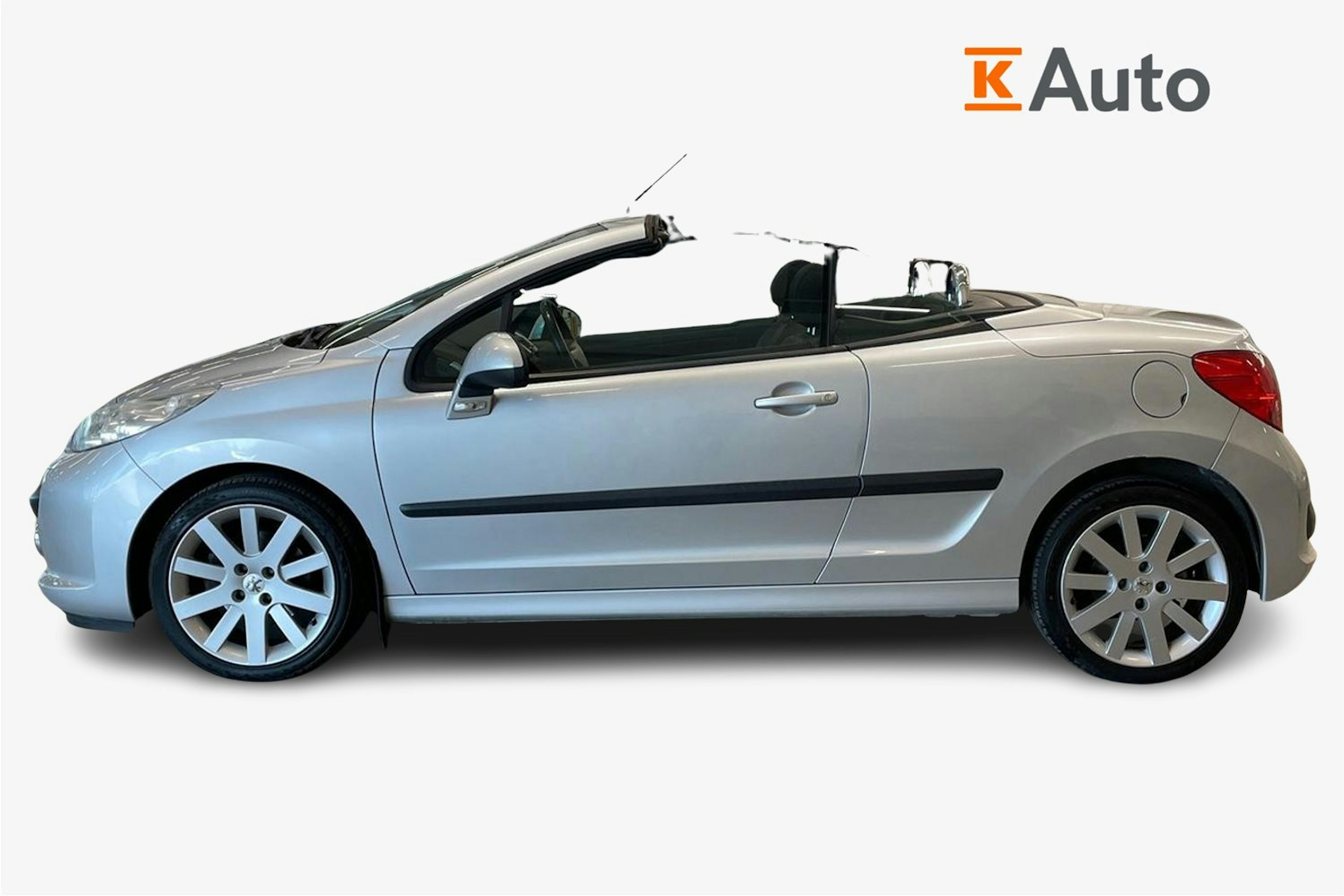 harmaa Peugeot 207 2007 kuva 6.
