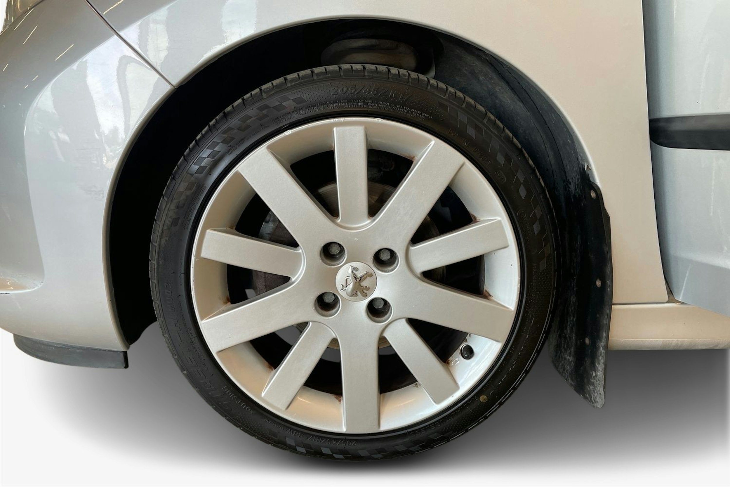 harmaa Peugeot 207 2007 kuva 11.