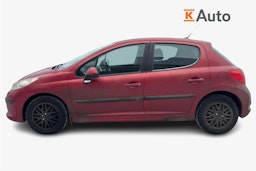 Punainen Peugeot 207 2007 kuva 5.