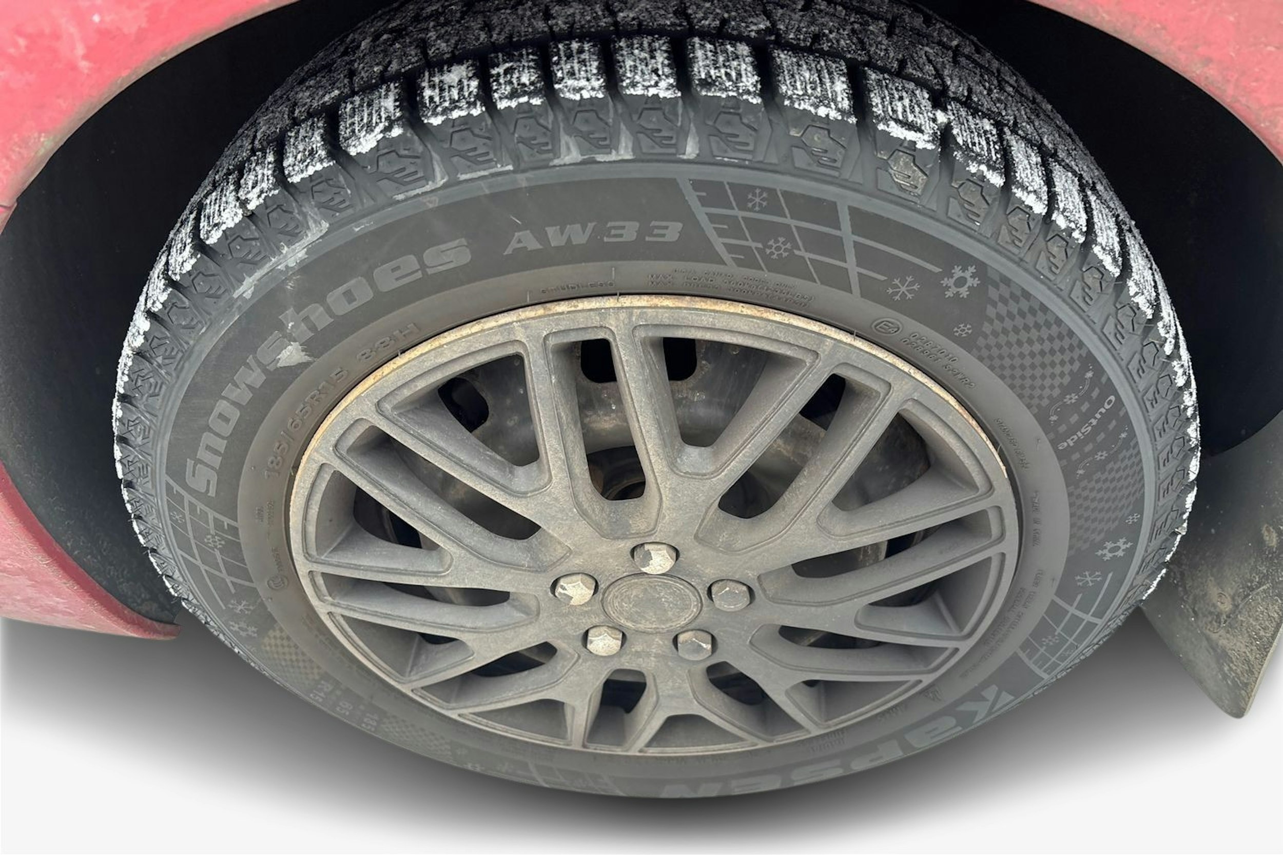 Punainen Peugeot 207 2007 kuva 9.