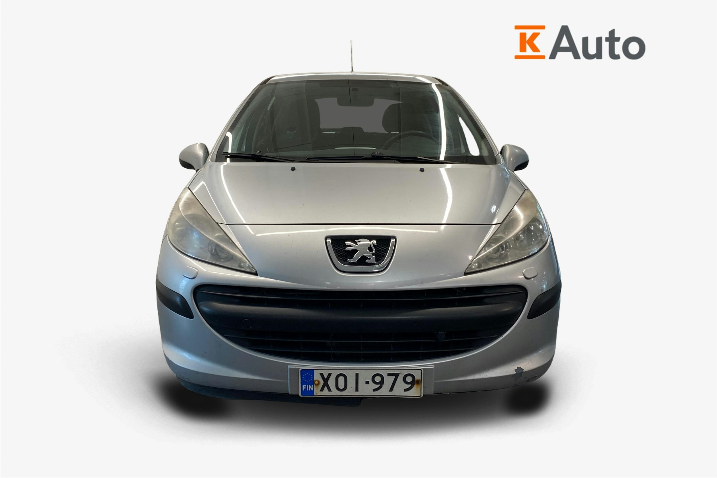 Harmaa Peugeot 207 2007 kuva 4.
