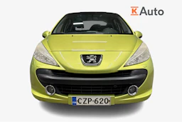 keltainen Peugeot 207 2008 kuva 5.
