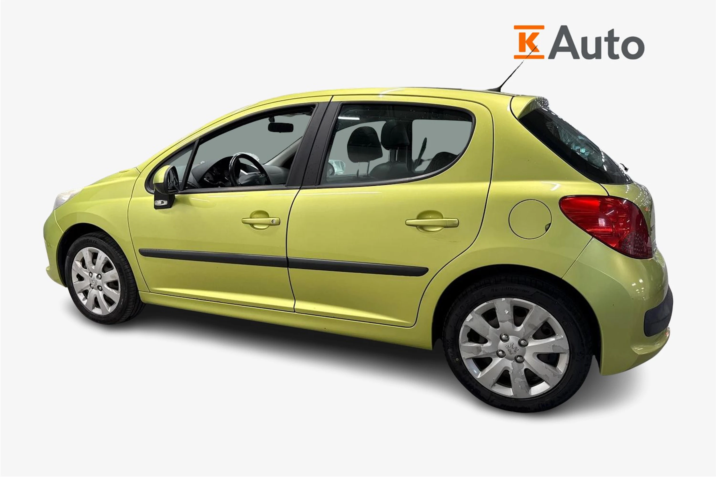 keltainen Peugeot 207 2008 kuva 7.