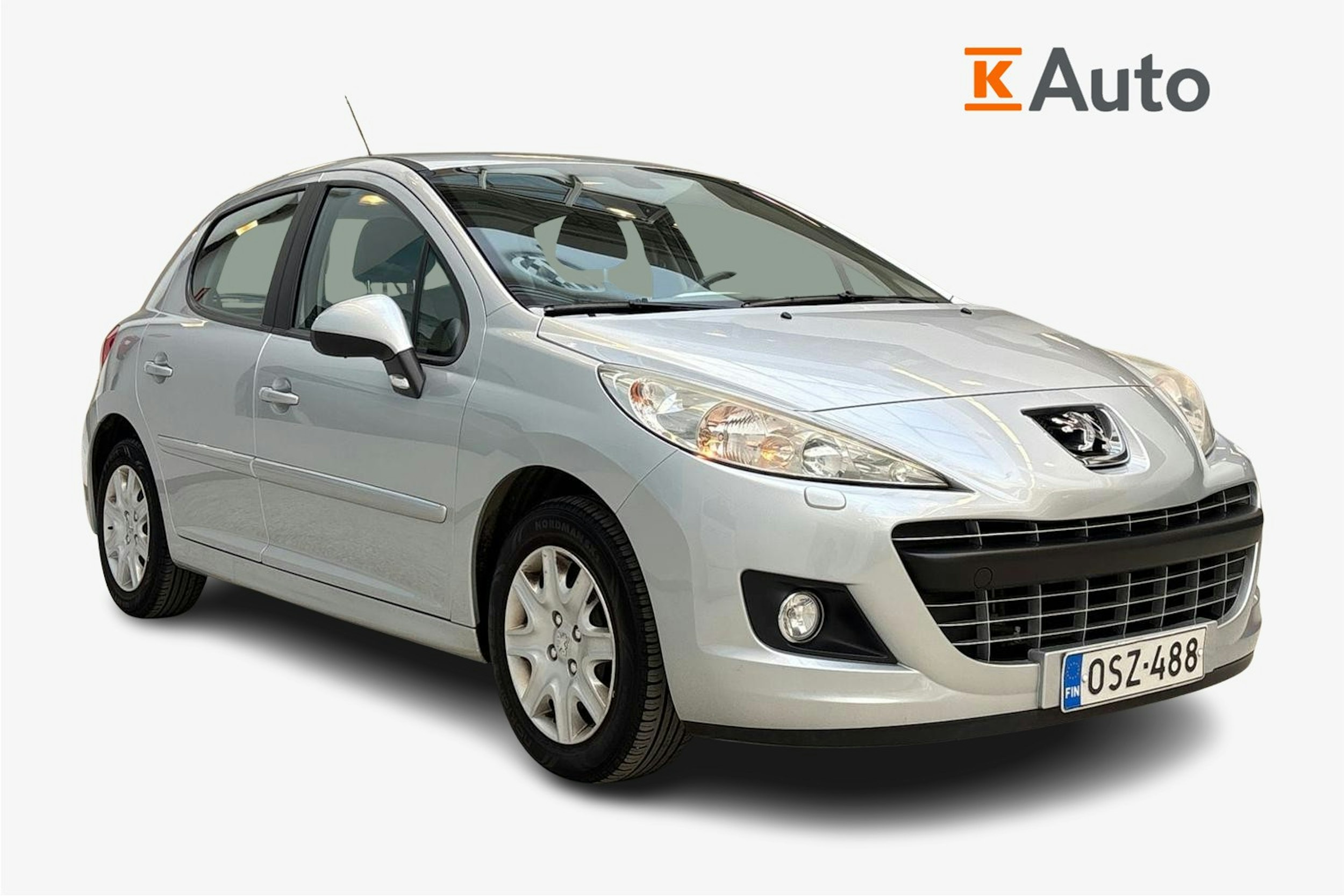 harmaa Peugeot 207 2010 kuva 1.