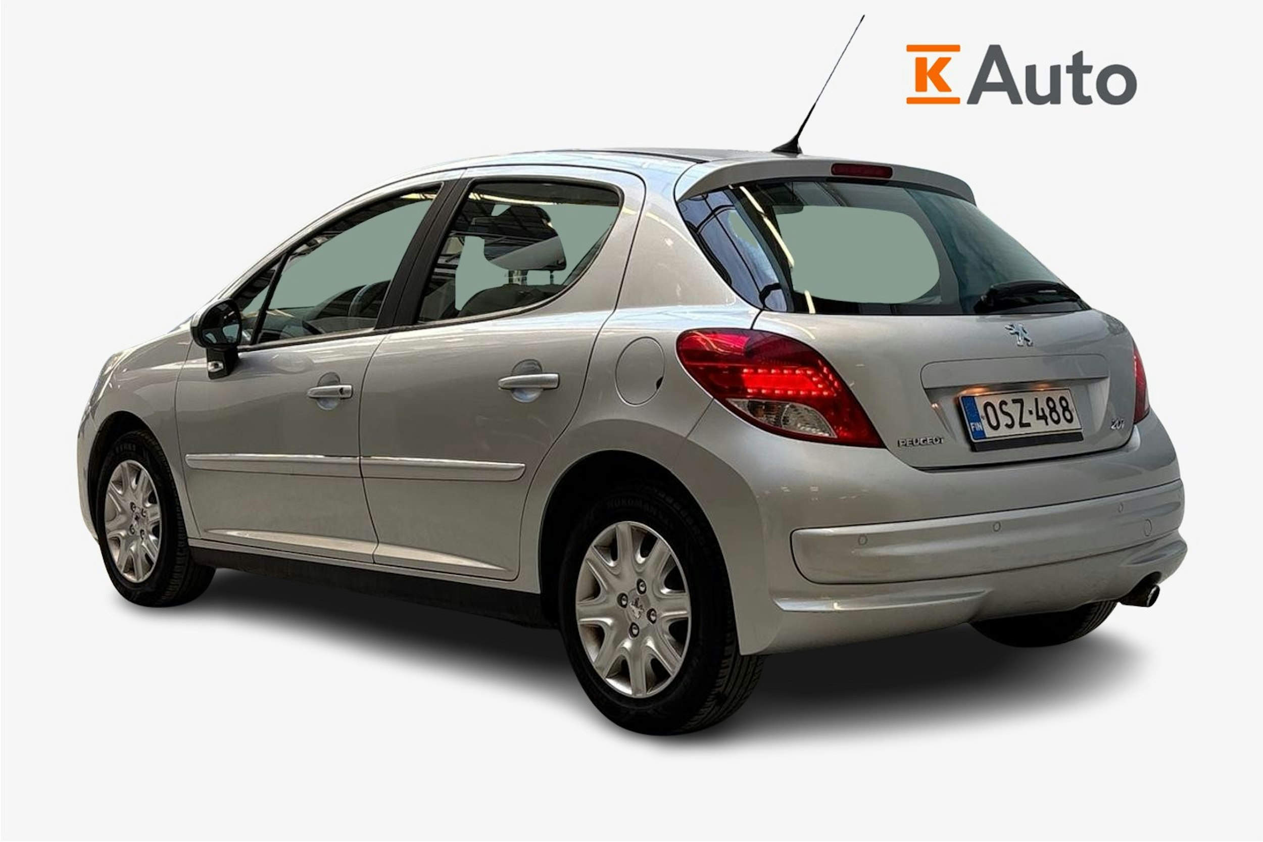 harmaa Peugeot 207 2010 kuva 2.