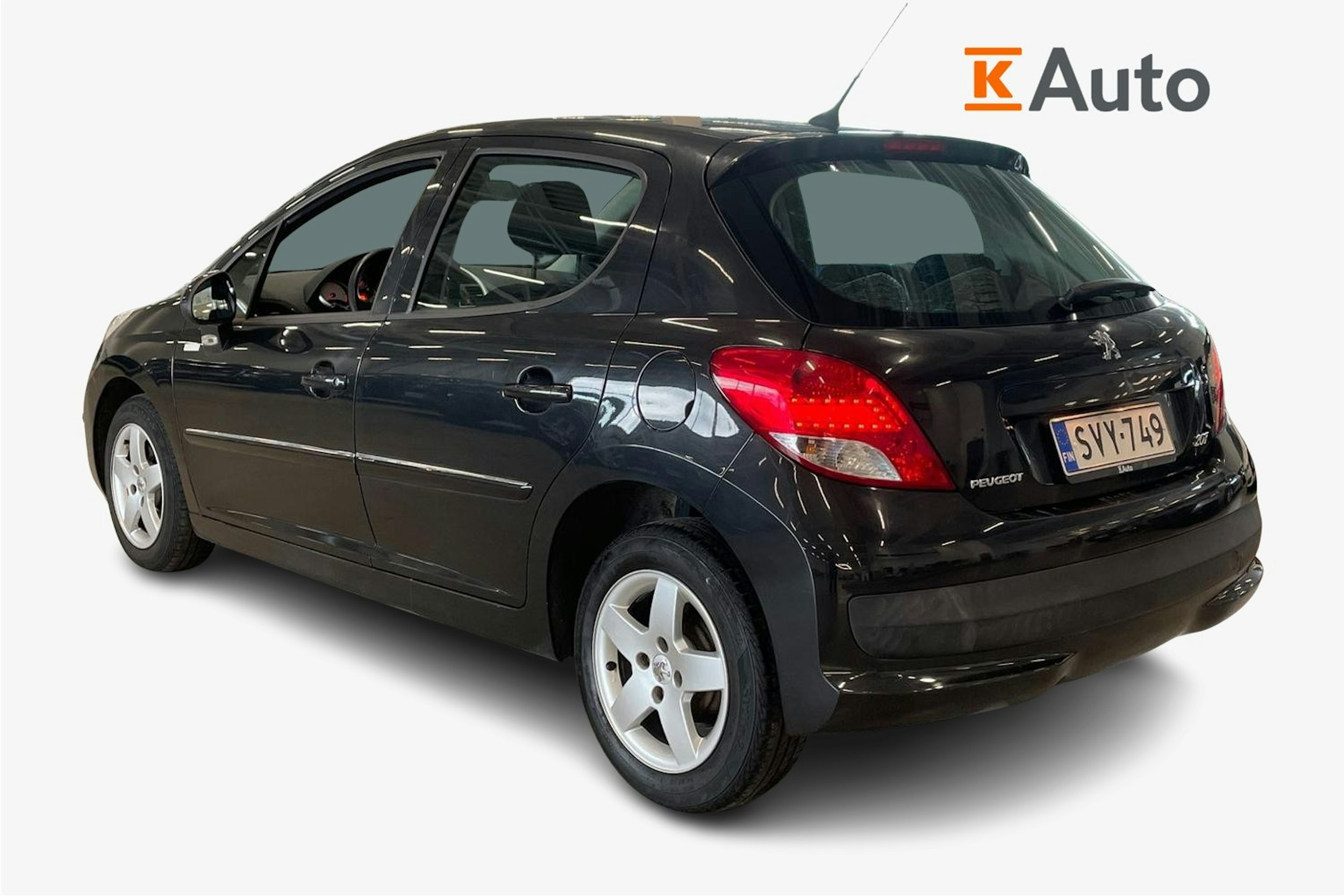 musta Peugeot 207 2010 kuva 2.