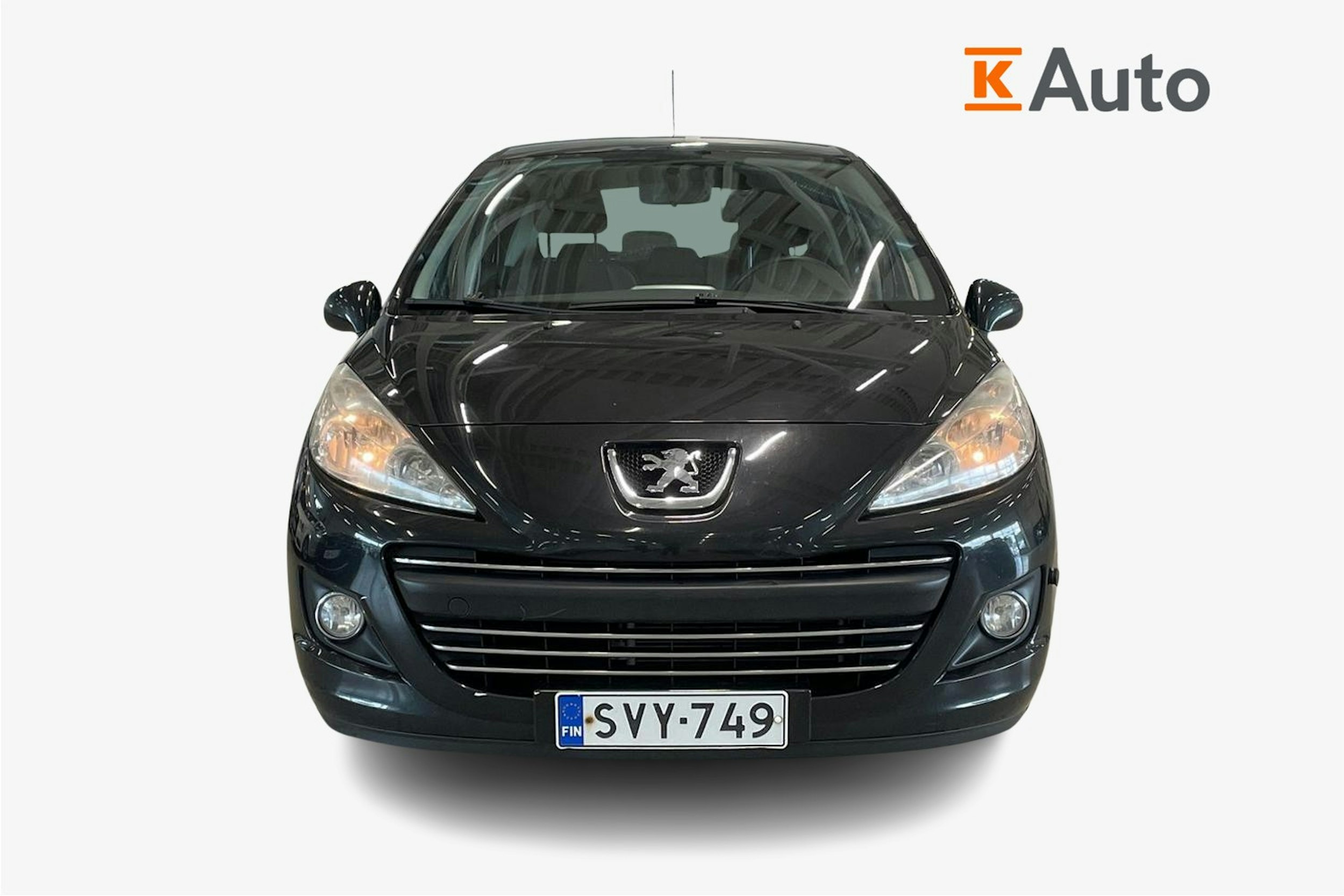 musta Peugeot 207 2010 kuva 4.