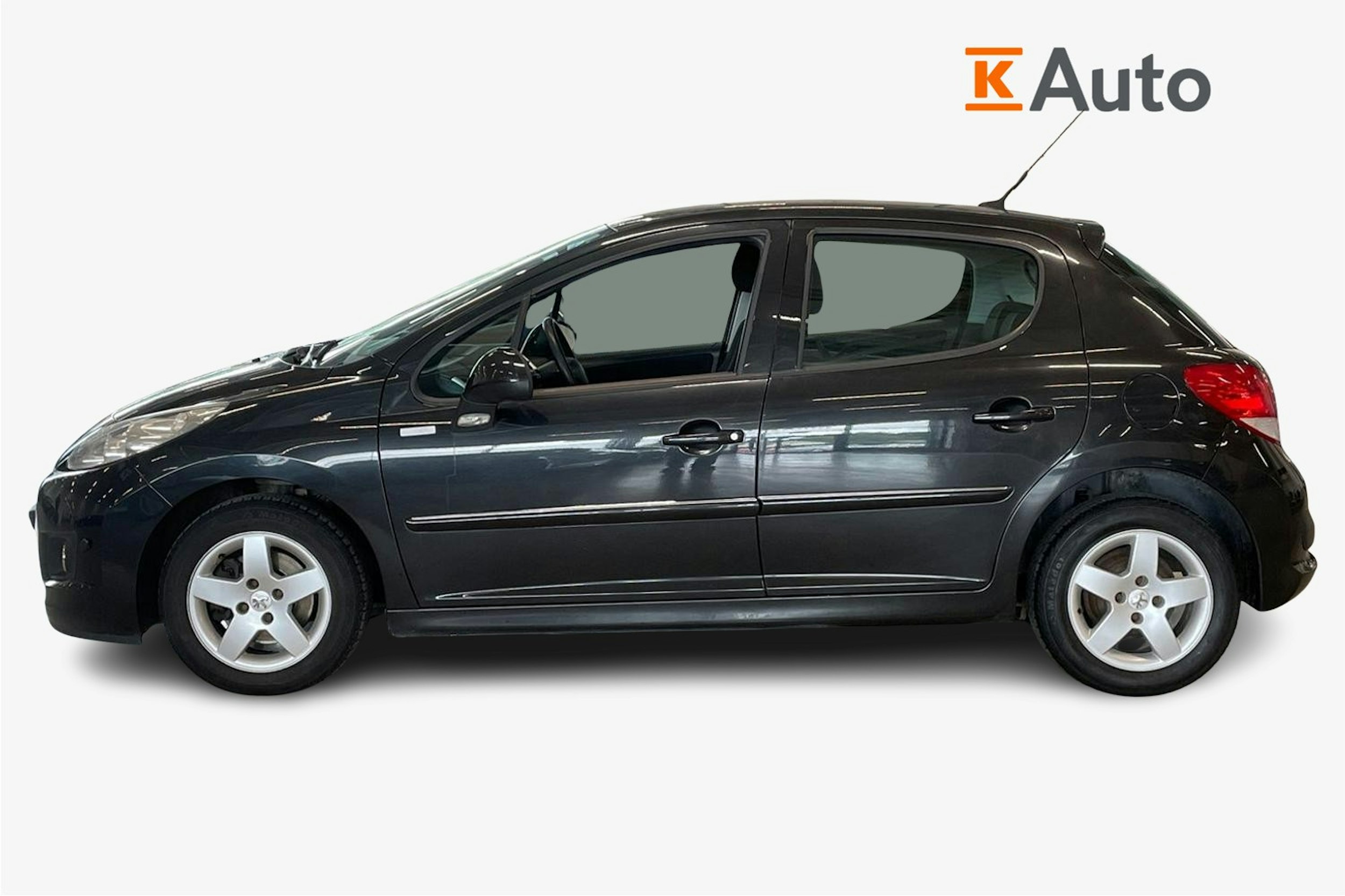 musta Peugeot 207 2010 kuva 5.