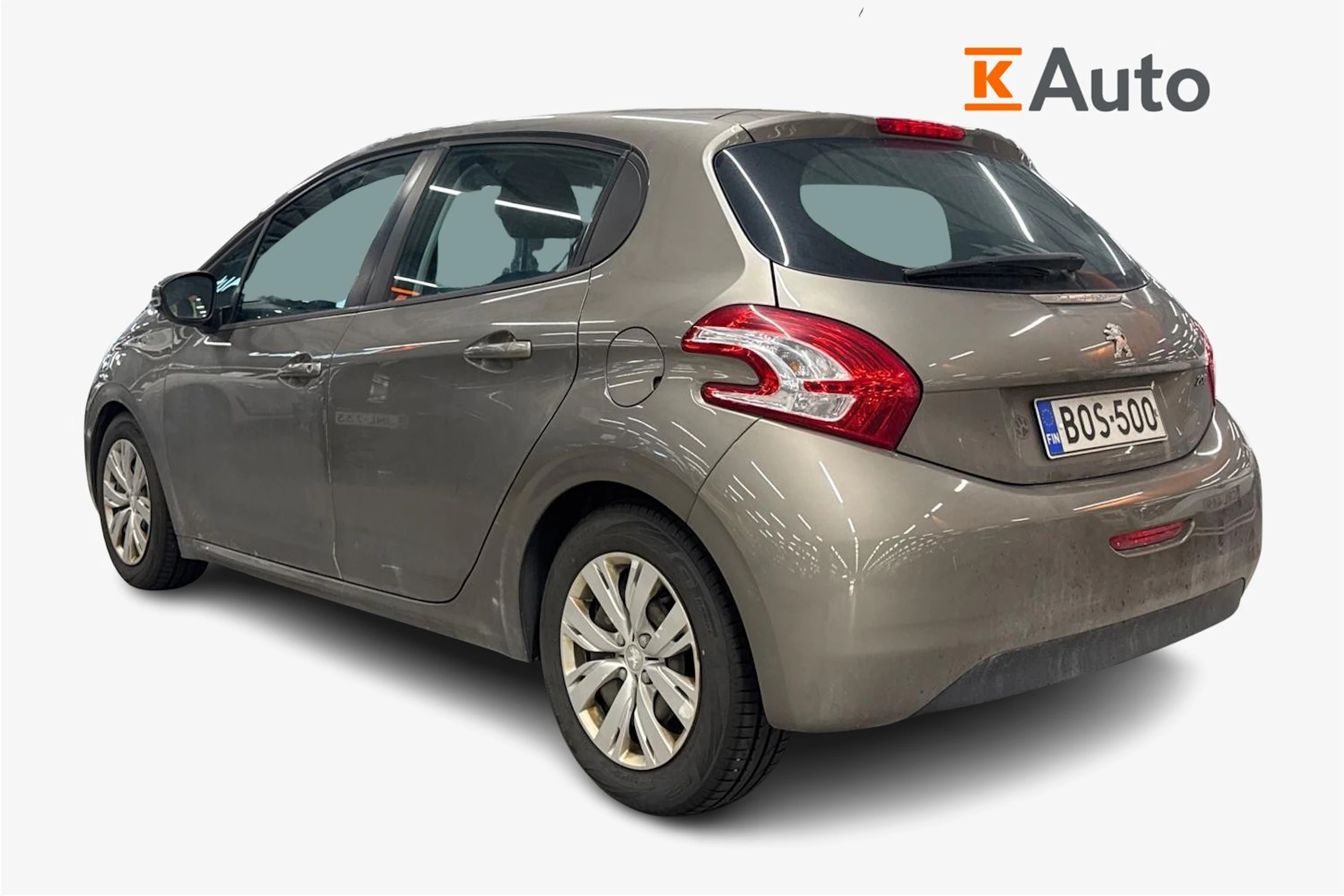 harmaa Peugeot 208 2012 kuva 2.