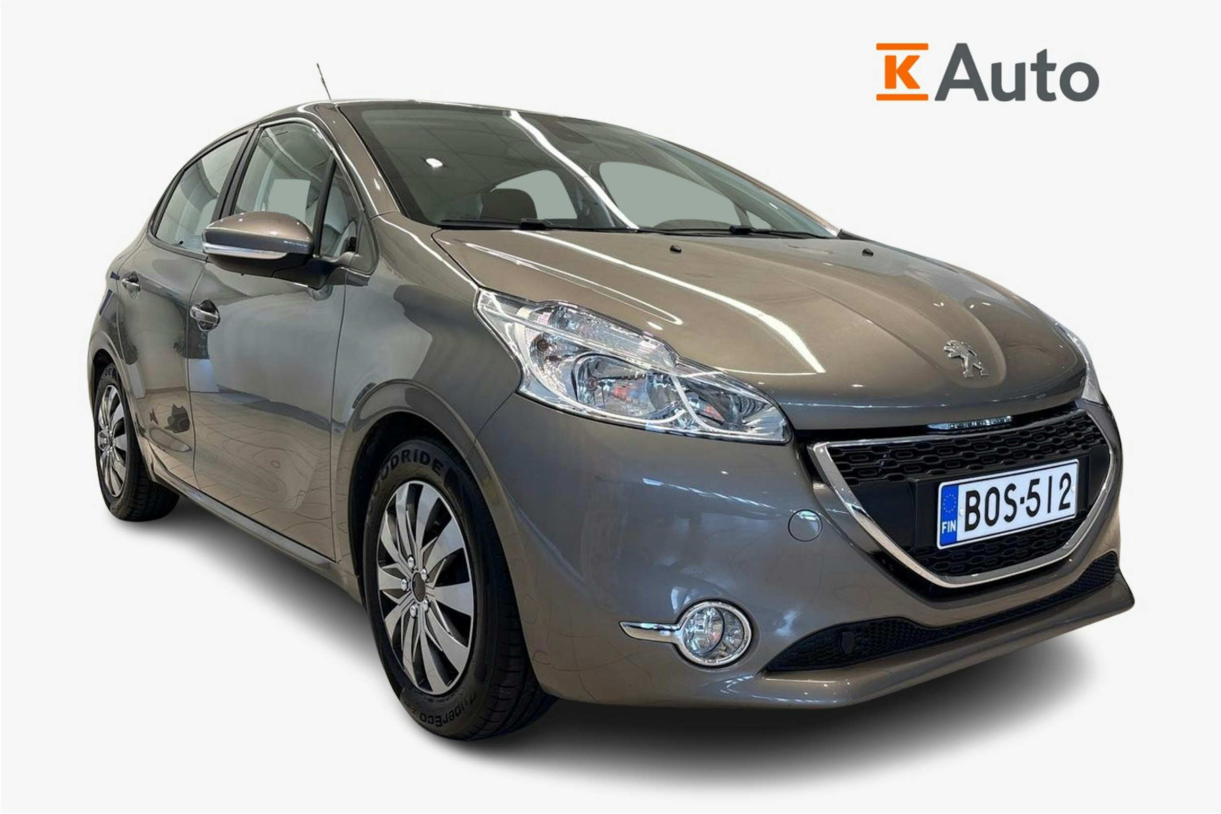harmaa Peugeot 208 2012 kuva 1.
