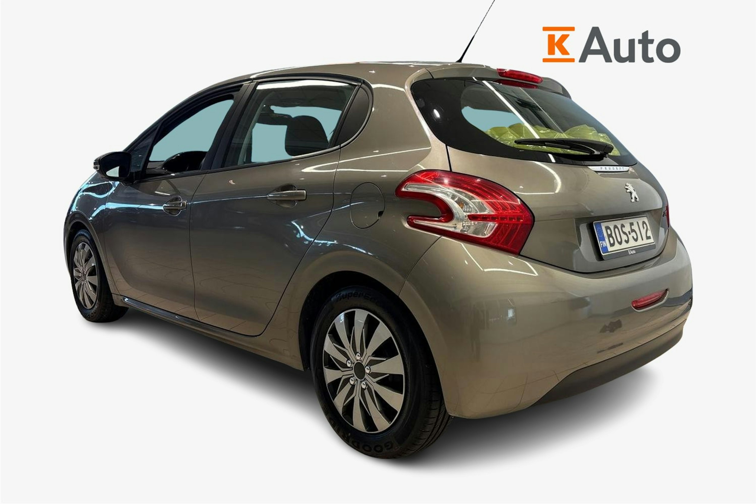 harmaa Peugeot 208 2012 kuva 2.