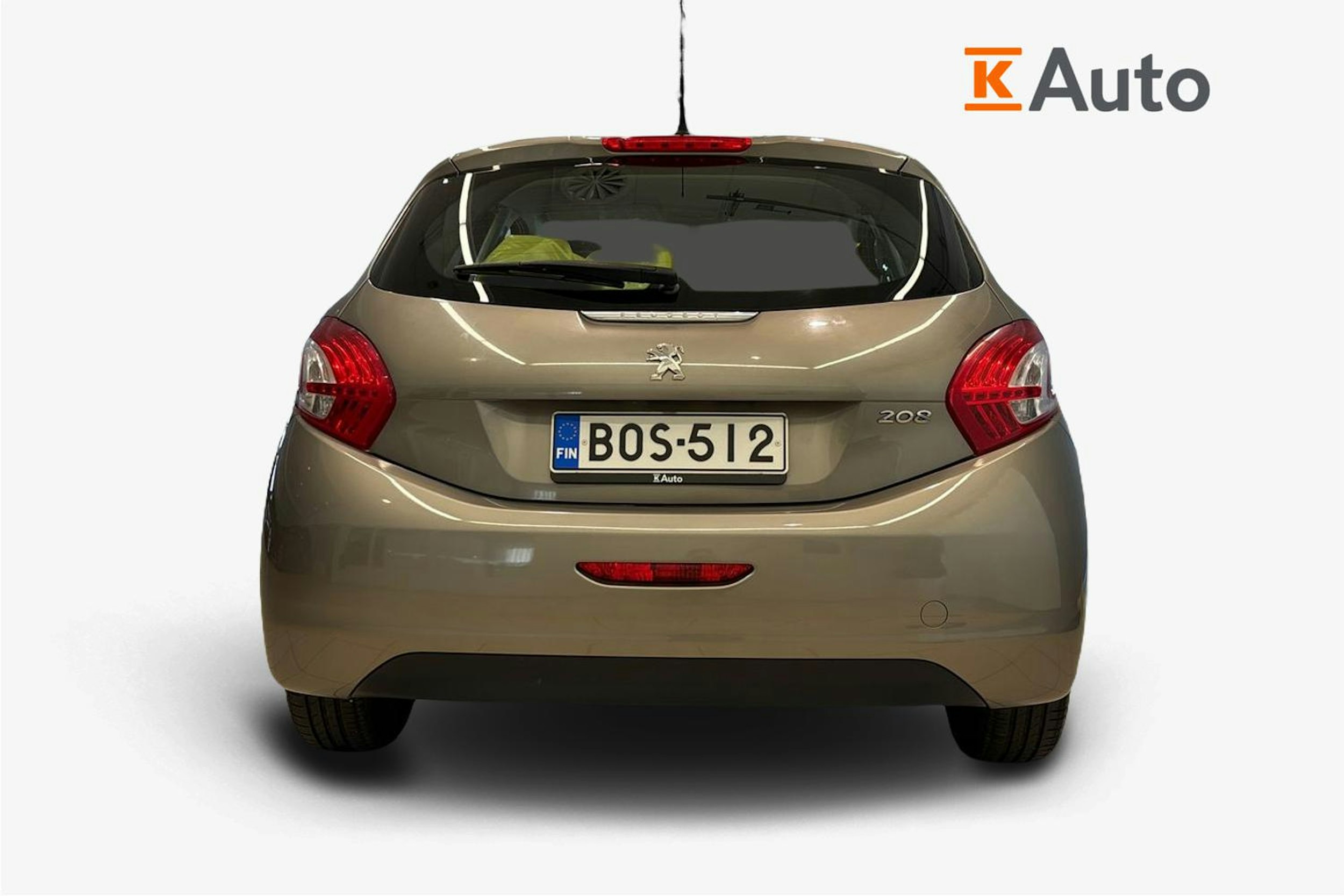 harmaa Peugeot 208 2012 kuva 3.