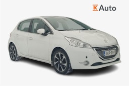 valkoinen Peugeot 208 2012 kuva 1.