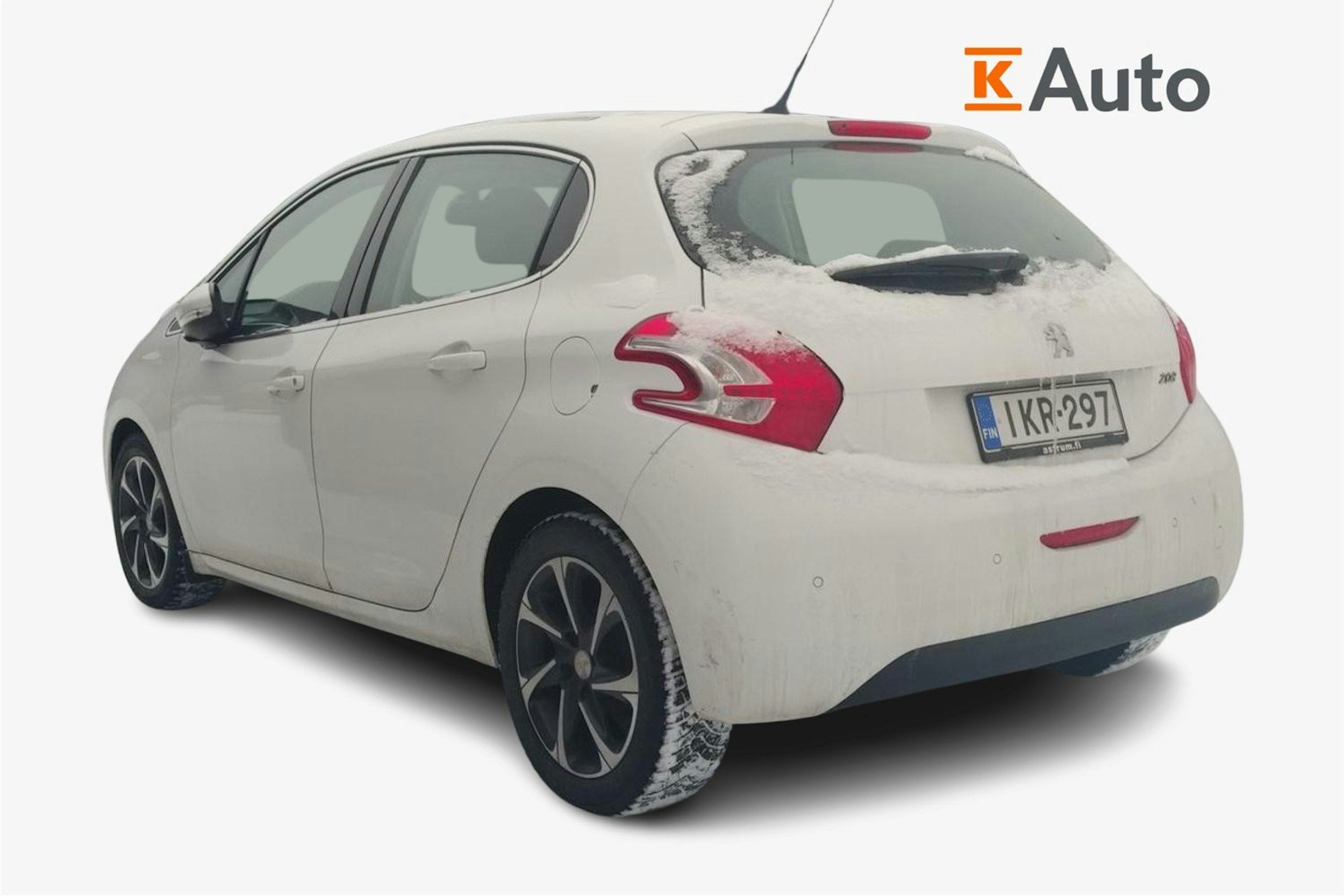 valkoinen Peugeot 208 2012 kuva 2.