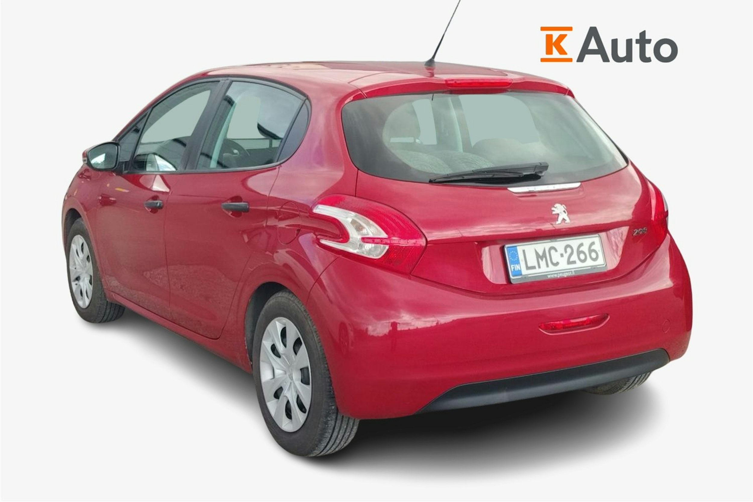 met. punainen Peugeot 208 2013 kuva 2.
