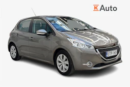 Harmaa Peugeot 208 2013 kuva 1.