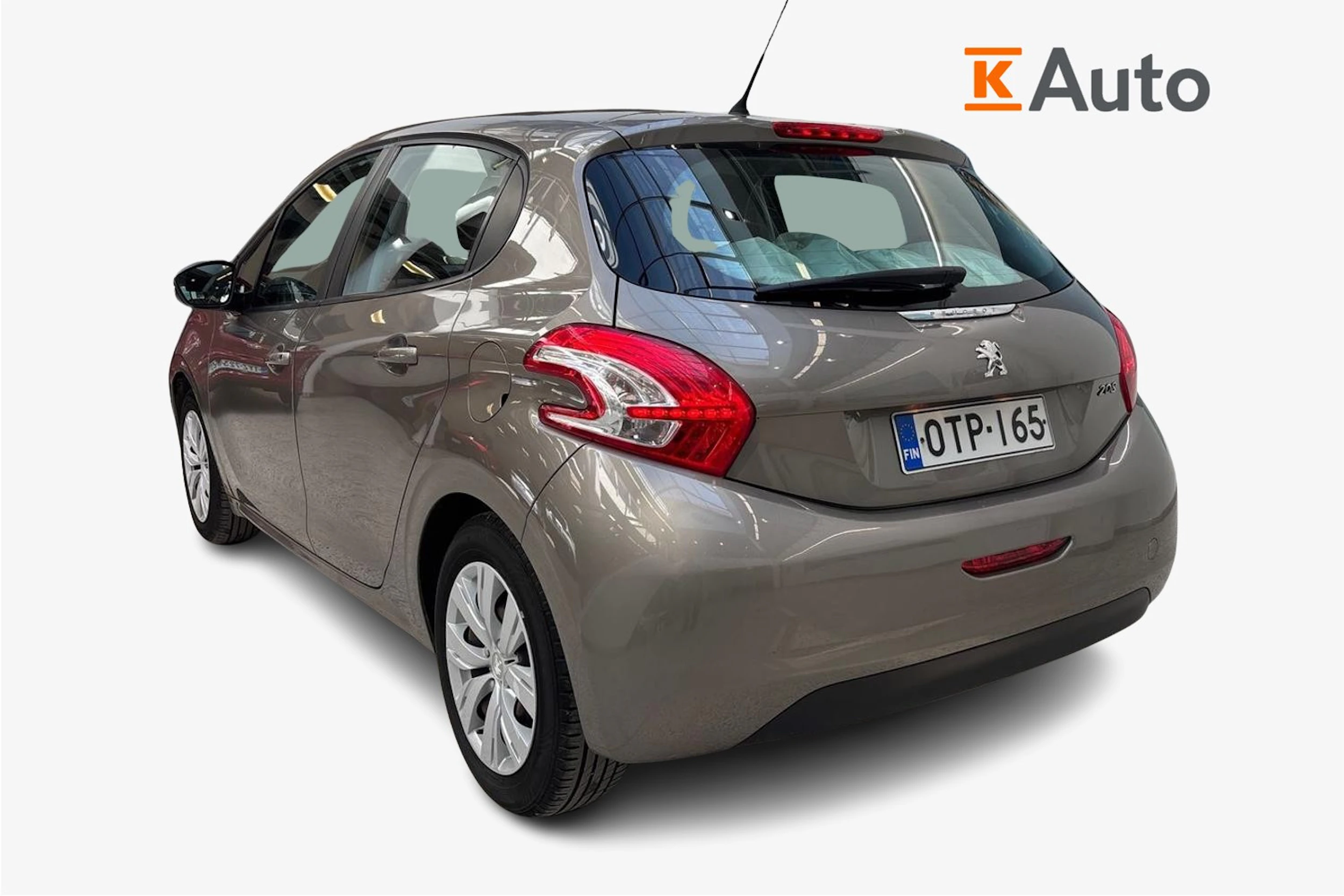 Harmaa Peugeot 208 2013 kuva 3.