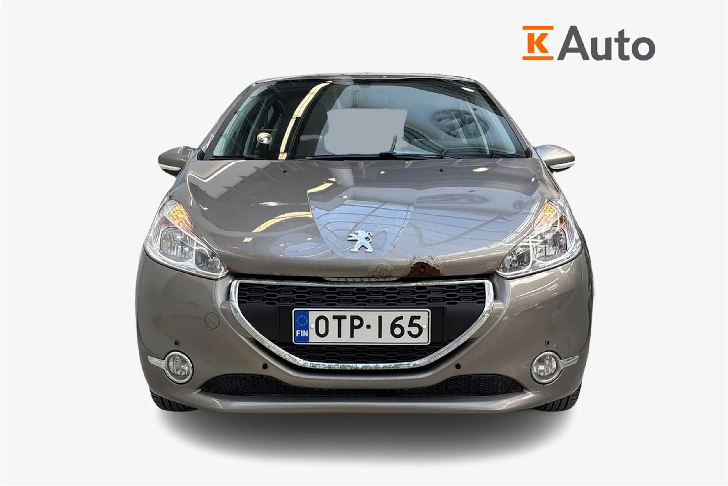 Harmaa Peugeot 208 2013 kuva 5.