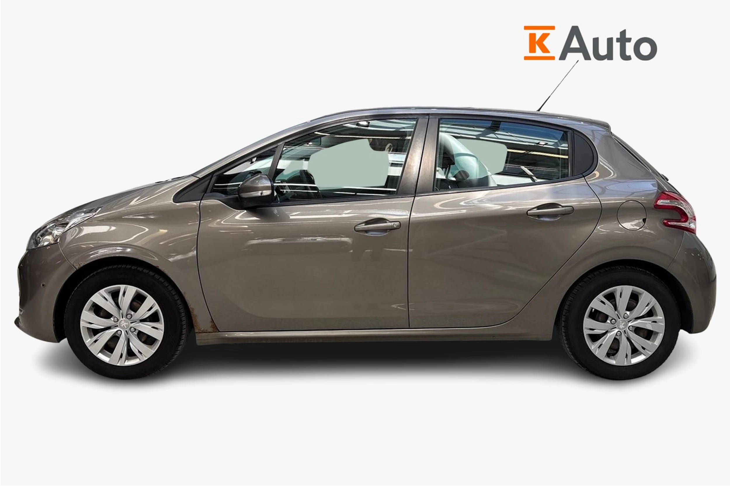 Harmaa Peugeot 208 2013 kuva 7.
