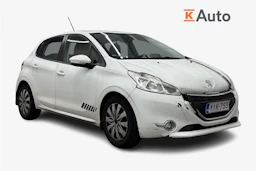 Valkoinen Peugeot 208 2013 kuva 1.