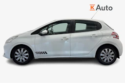 Valkoinen Peugeot 208 2013 kuva 5.