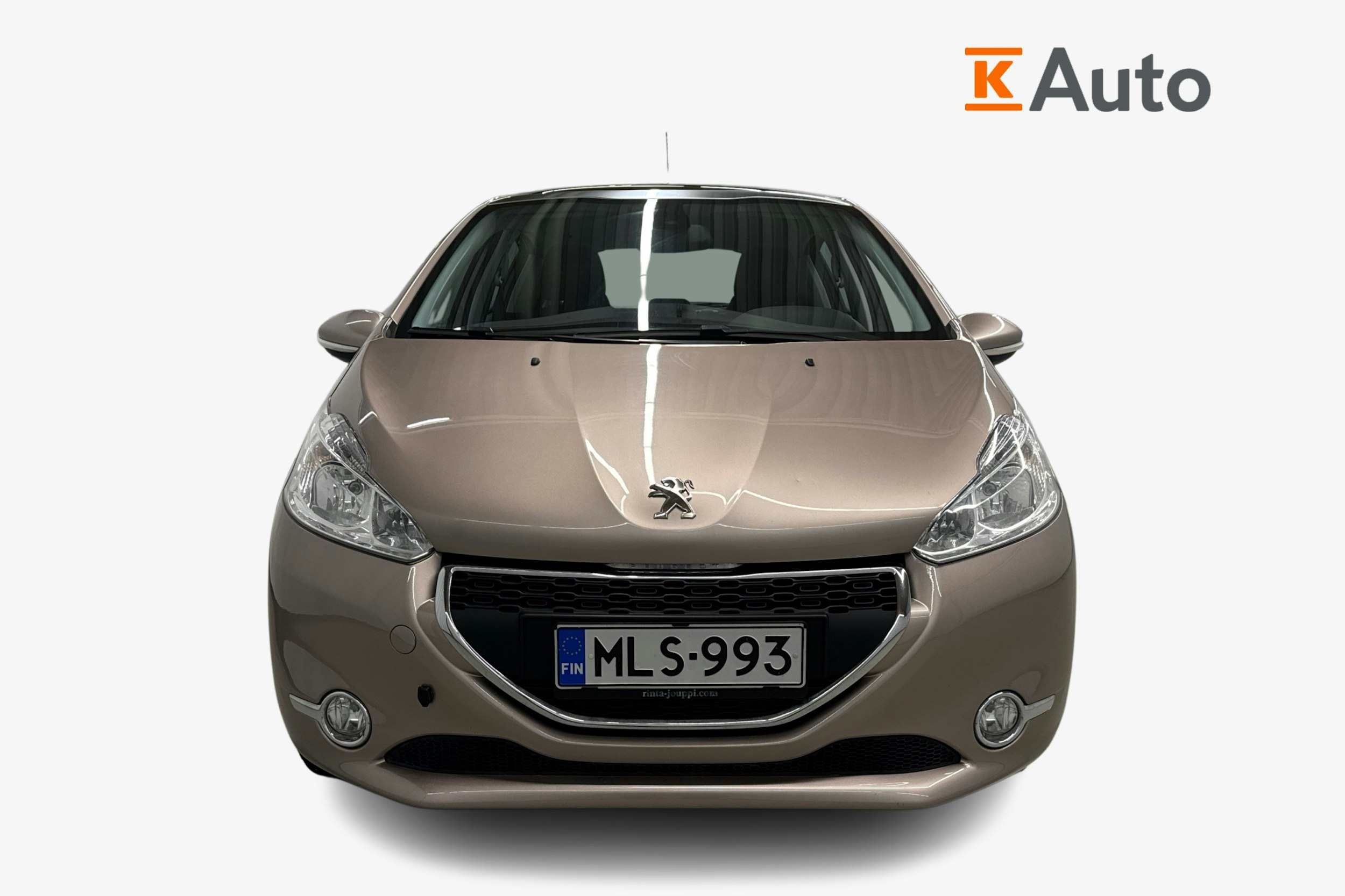 harmaa Peugeot 208 2014 kuva 4.