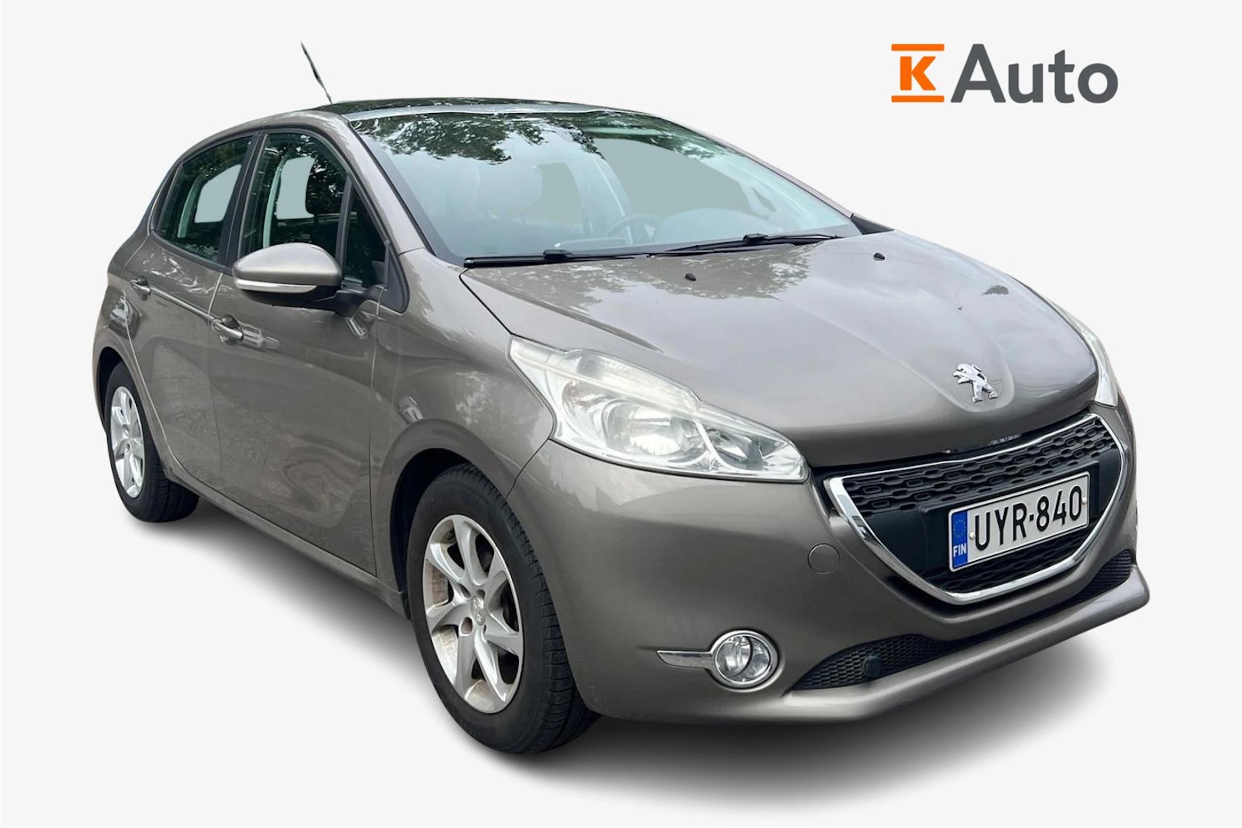 harmaa Peugeot 208 2014 kuva 1.