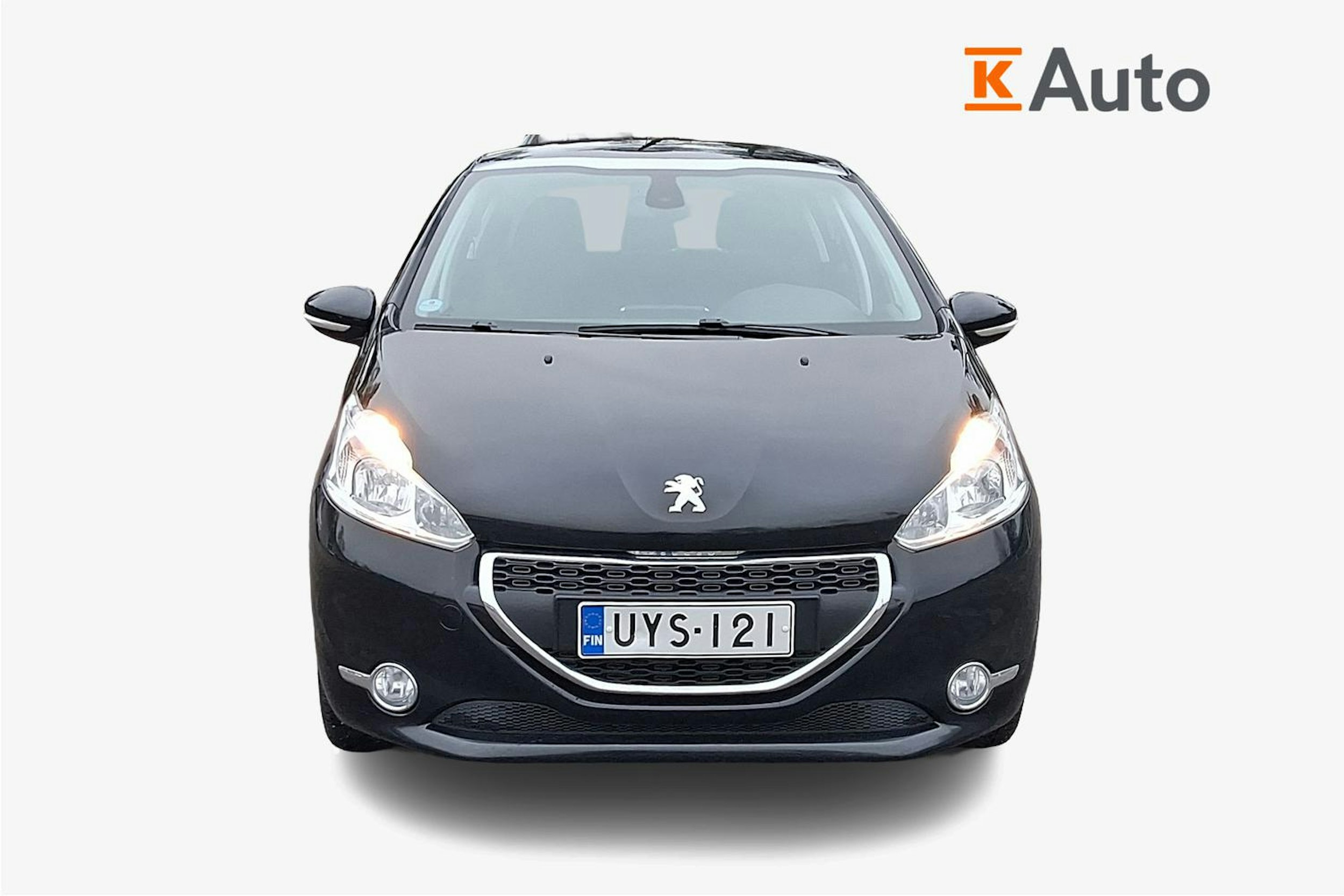 musta Peugeot 208 2014 kuva 4.