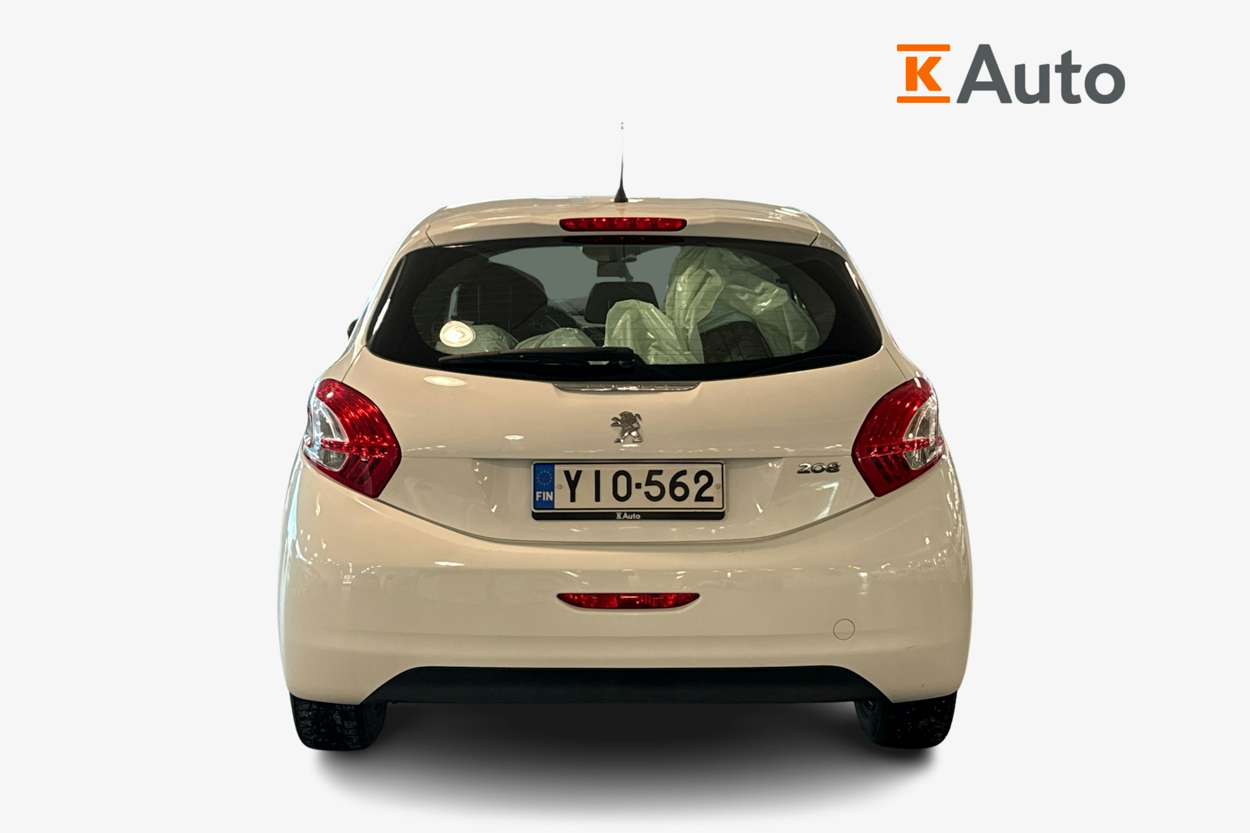 valkoinen Peugeot 208 2014 kuva 3.