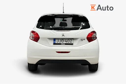Valkoinen Peugeot 208 2015 kuva 3.