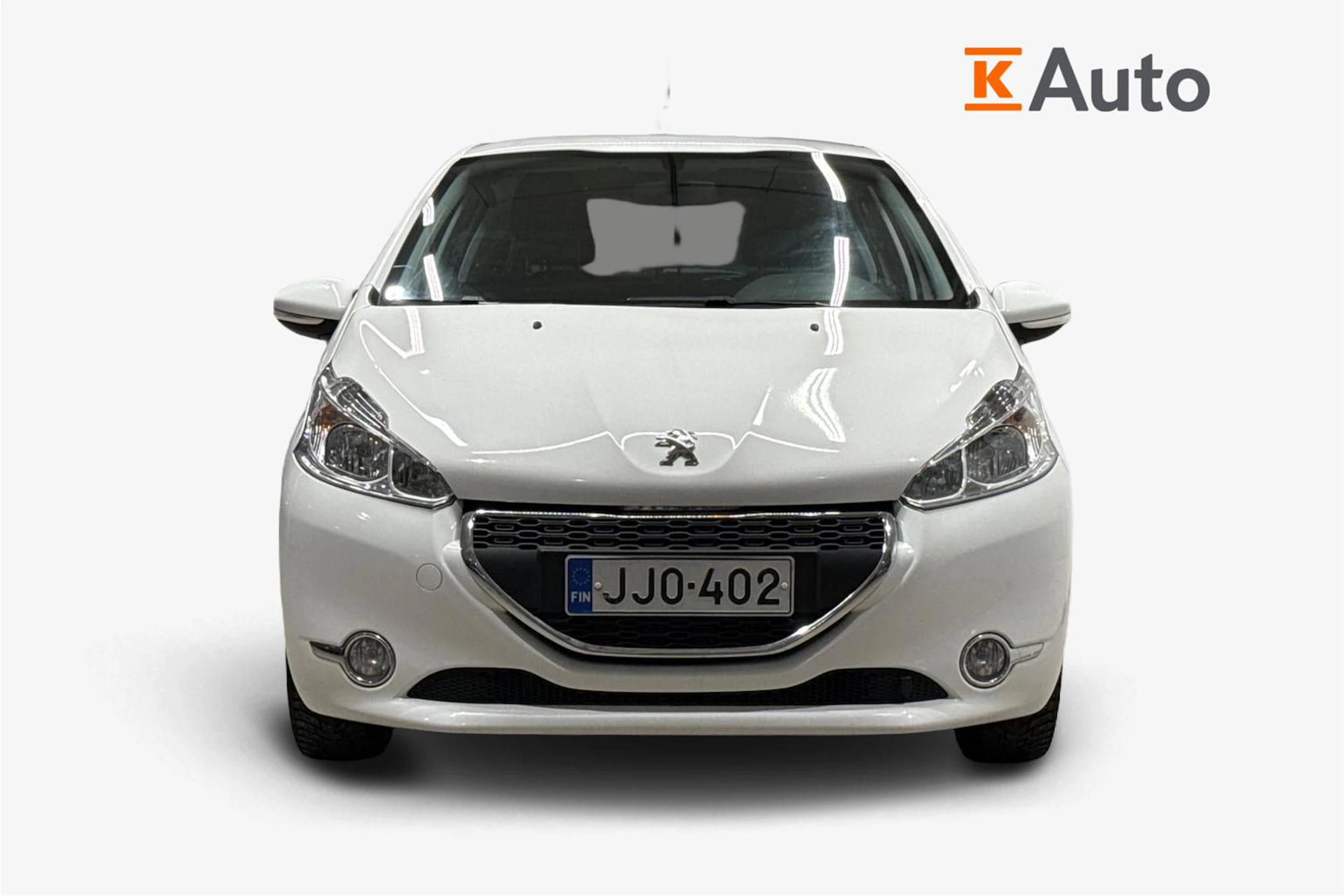 Valkoinen Peugeot 208 2015 kuva 4.