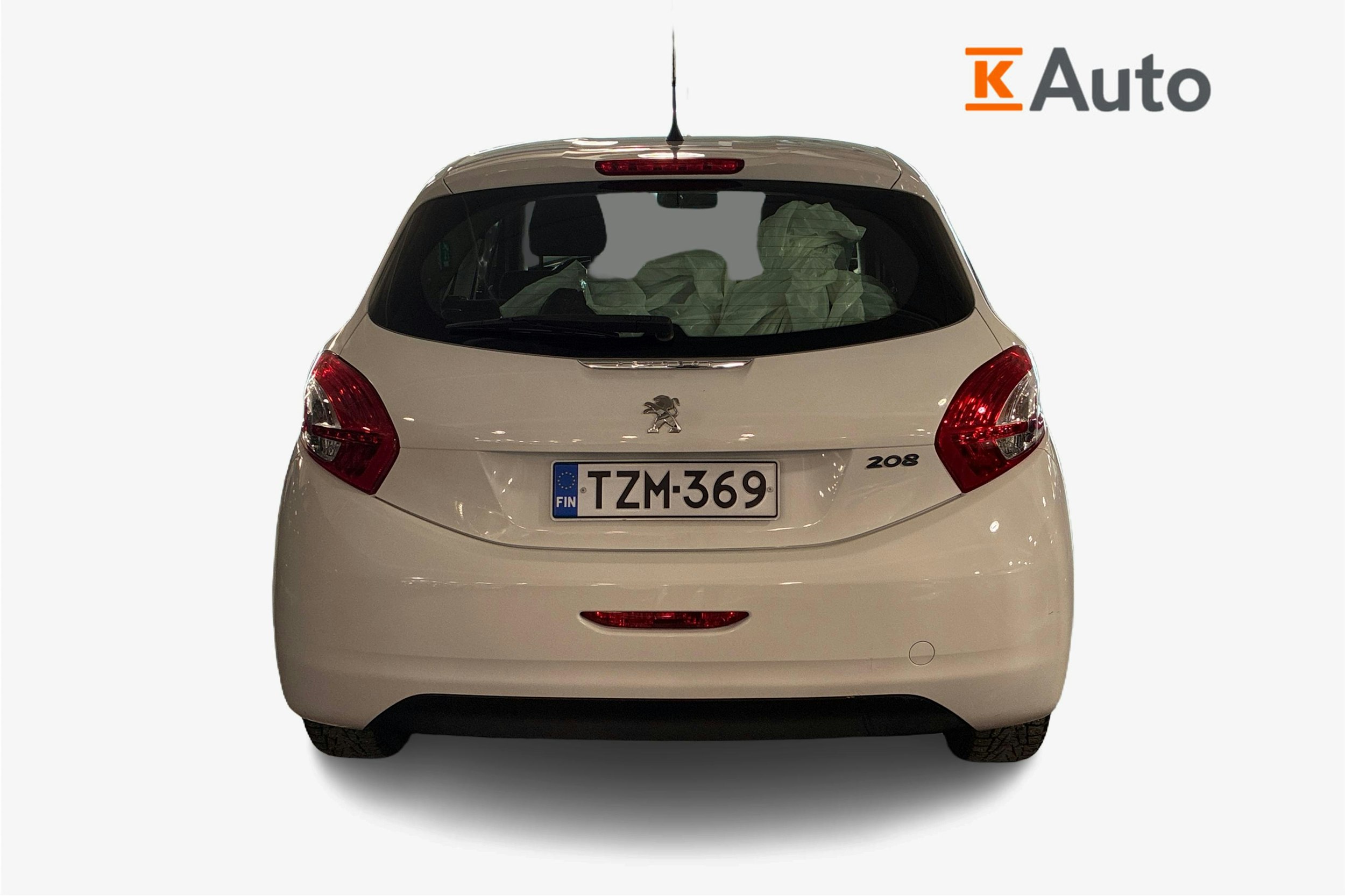 valkoinen Peugeot 208 2015 kuva 3.