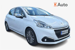 Valkoinen Peugeot 208 2016 kuva 1.