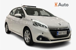 valkoinen Peugeot 208 2016 kuva 1.