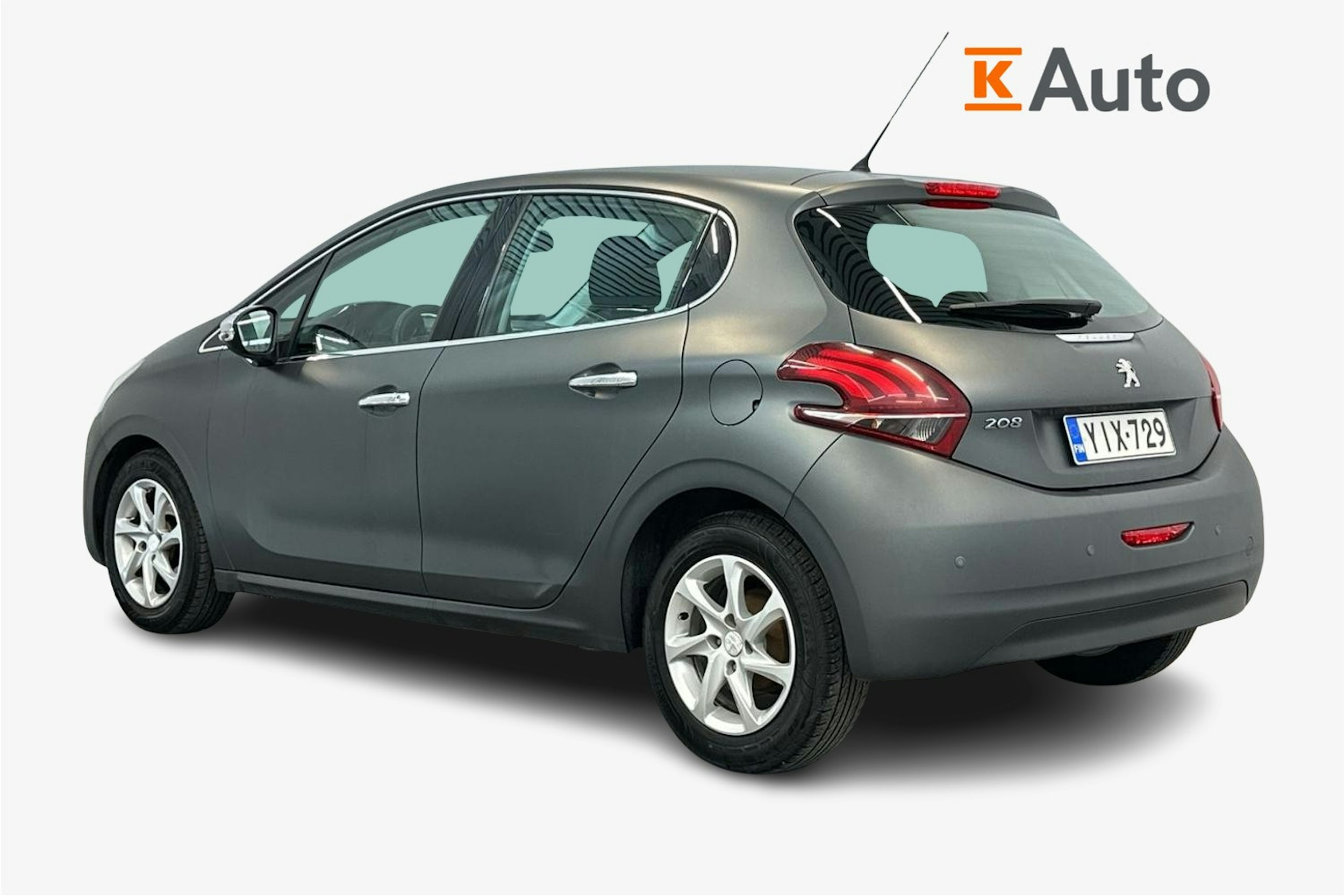 harmaa Peugeot 208 2016 kuva 2.