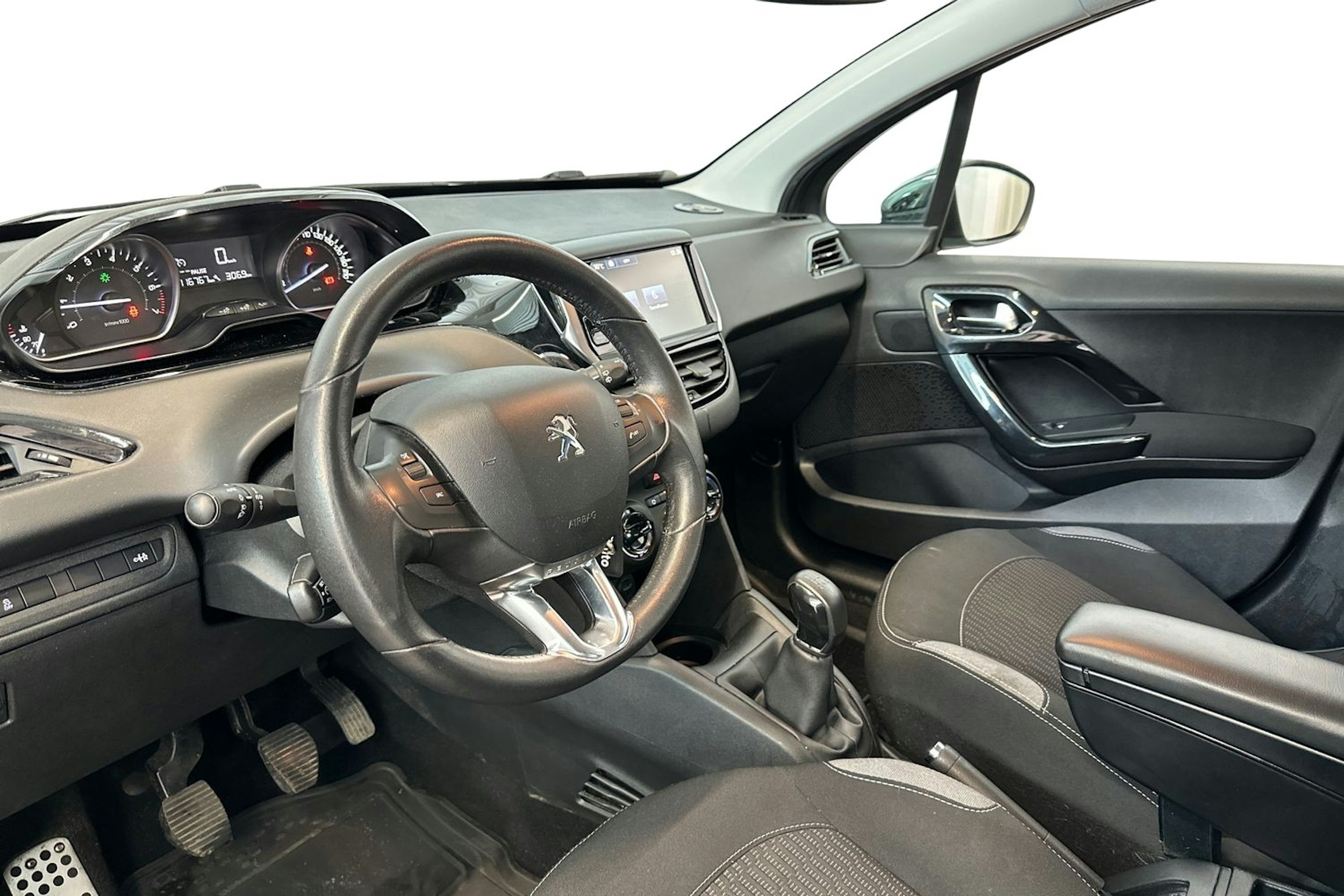 harmaa Peugeot 208 2016 kuva 7.