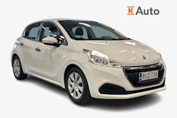valkoinen Peugeot 208 2017 kuva 1.