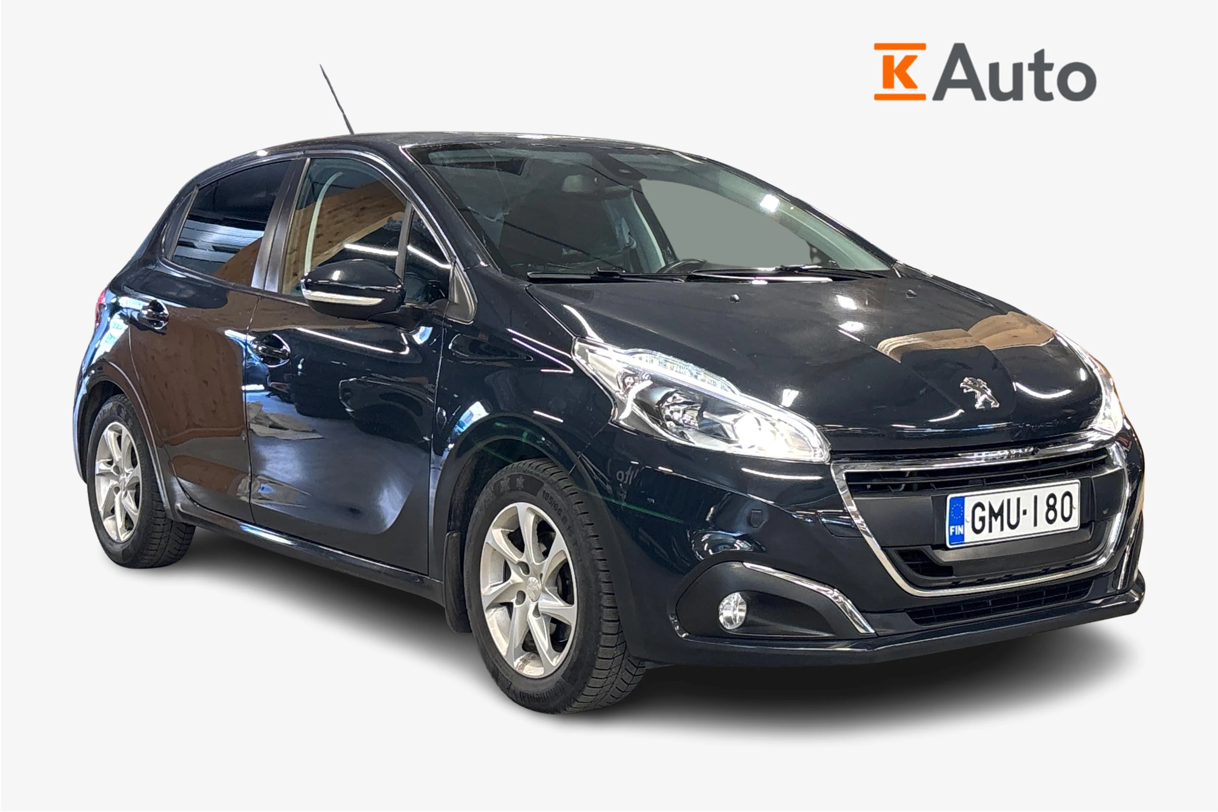 harmaa Peugeot 208 2018 kuva 1.