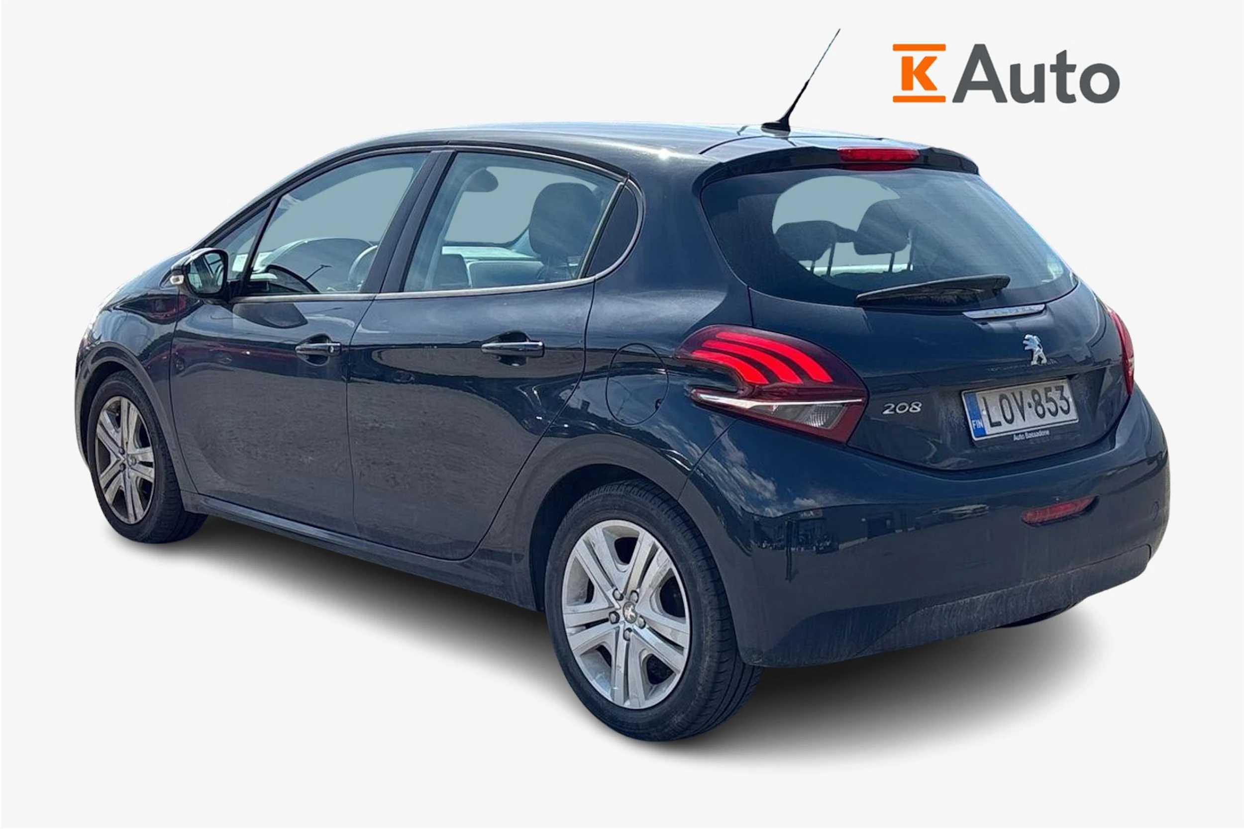 harmaa Peugeot 208 2019 kuva 2.