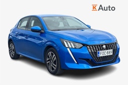 sininen Peugeot 208 2020 kuva 1.