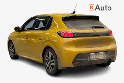 keltainen Peugeot 208 2021 kuva 2.