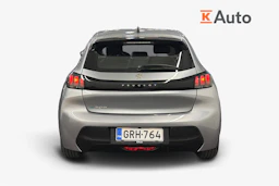 harmaa Peugeot e-208 2022 kuva 4.