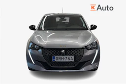harmaa Peugeot e-208 2022 kuva 5.