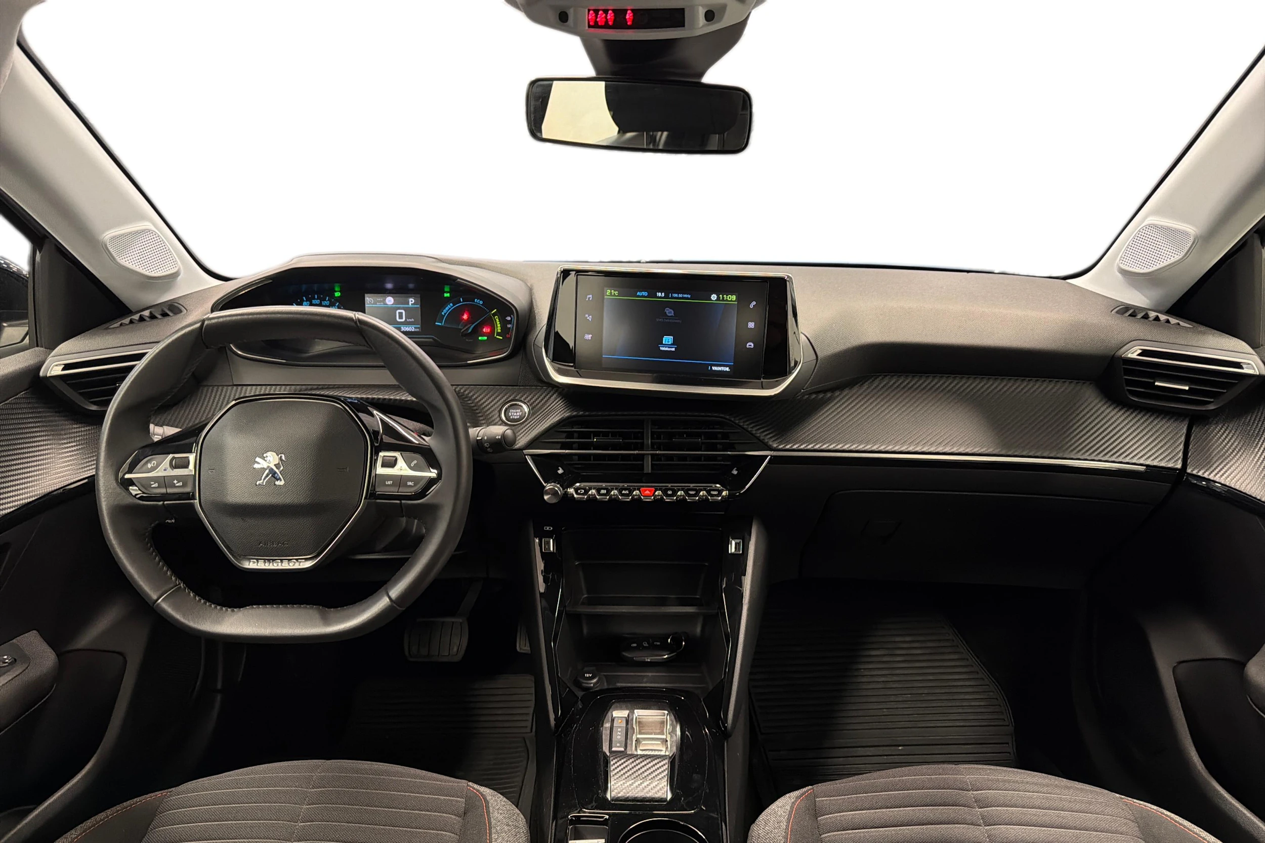 harmaa Peugeot e-208 2022 kuva 9.