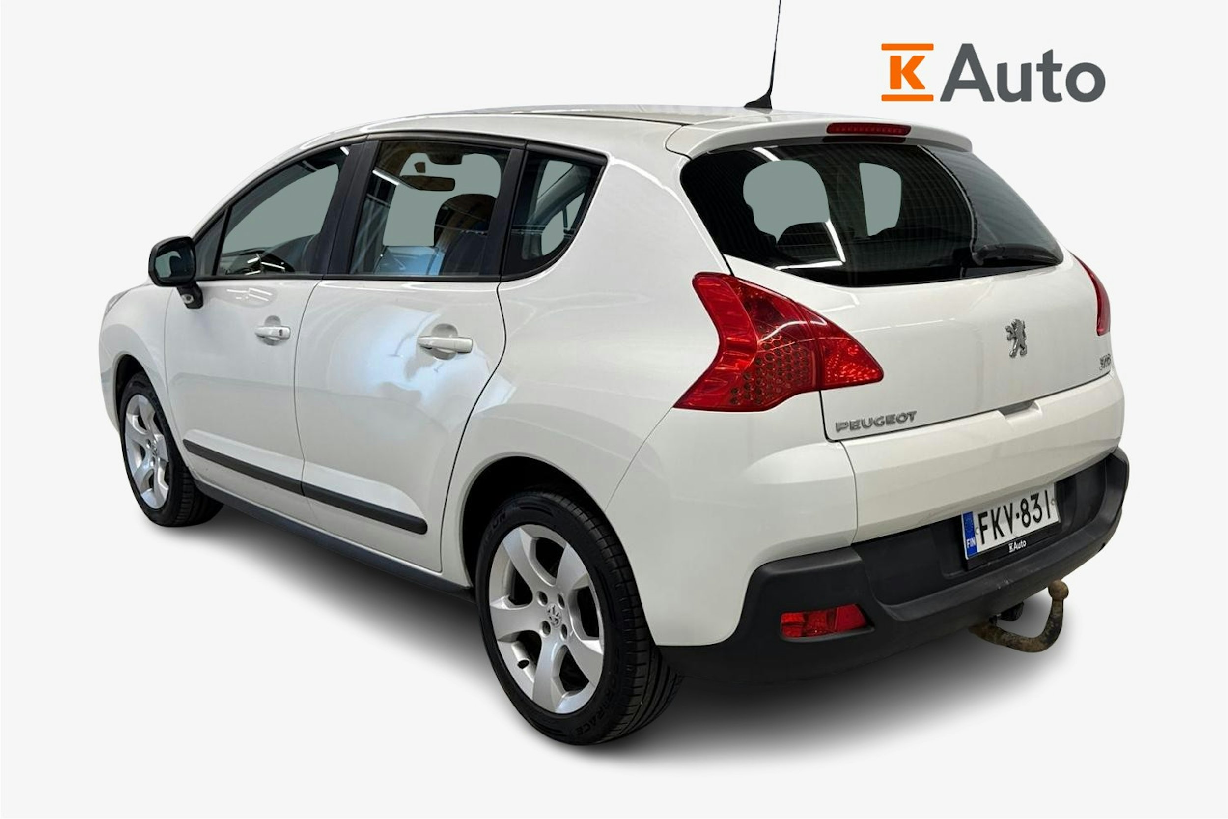 valkoinen Peugeot 3008 2013 kuva 2.