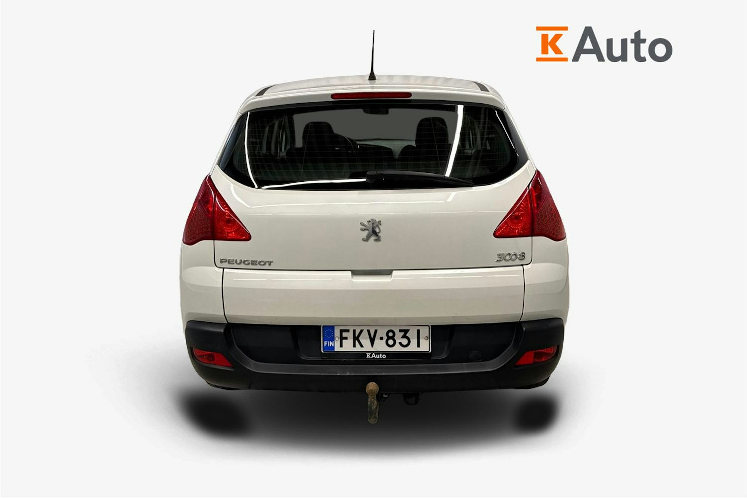 valkoinen Peugeot 3008 2013 kuva 3.