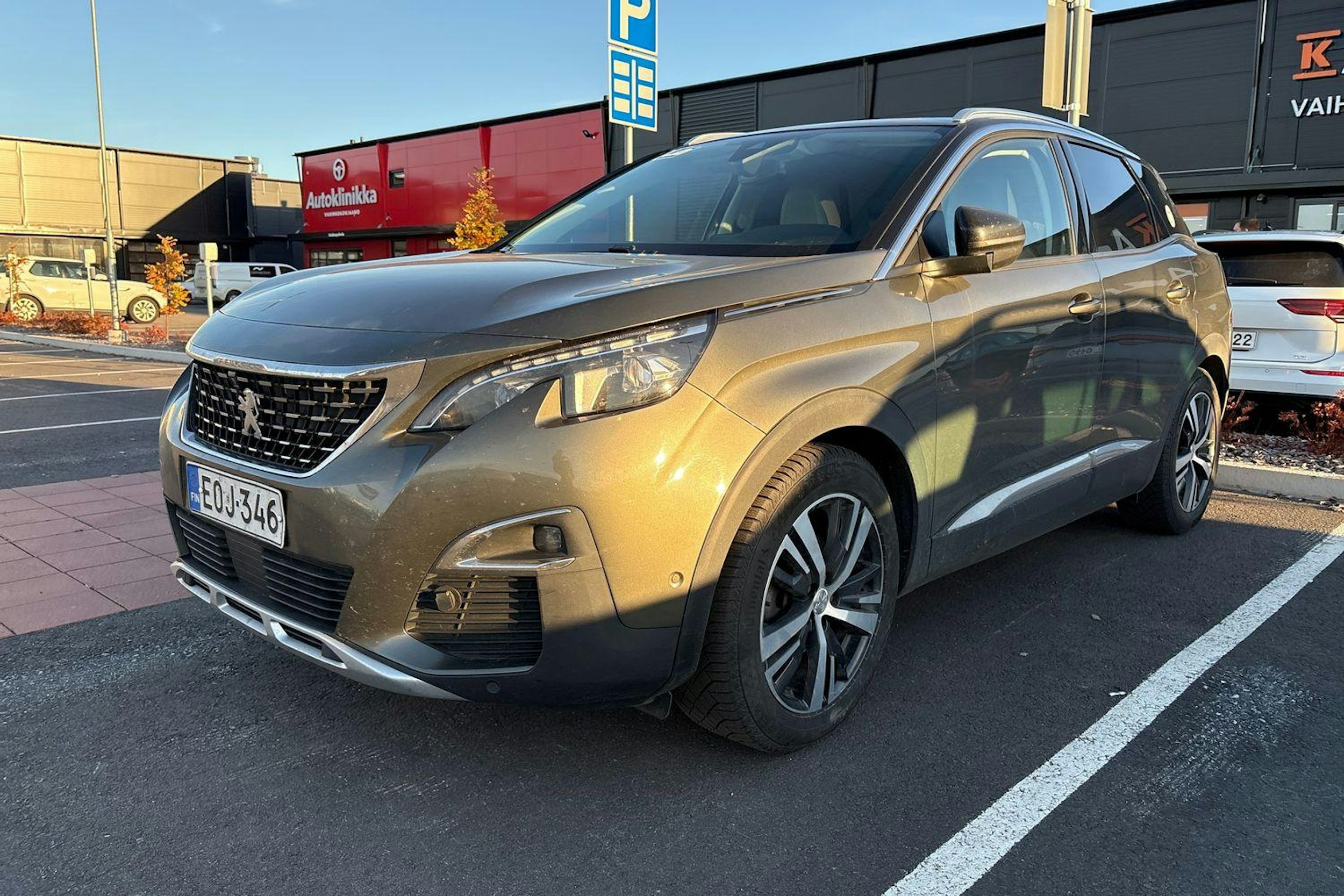 met. harmaa Peugeot 3008 2016 kuva 3.